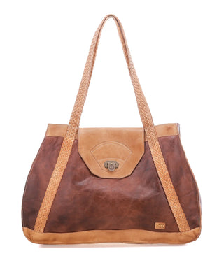Proper Teak Oats Leather Handbag by Bed Stu