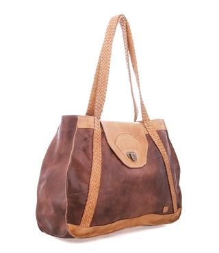 Proper Teak Oats Leather Handbag by Bed Stu