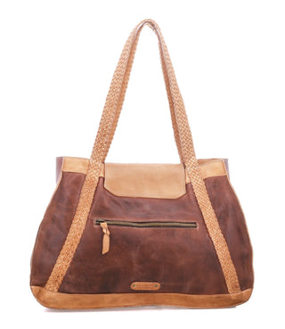 Proper Teak Oats Leather Handbag by Bed Stu