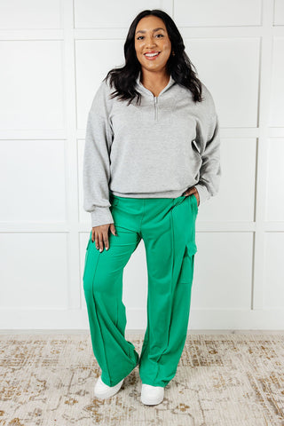 Race to Relax Cargo Pants in Emerald Green-Pants-Ave Shops-Motis & Co Boutique, Women's Fashion Boutique in Carthage, Missouri