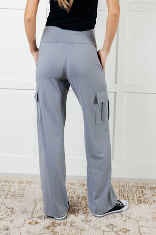 Race to Relax Cargo Pants in Rhino Grey-Pants-Ave Shops-Motis & Co Boutique, Women's Fashion Boutique in Carthage, Missouri