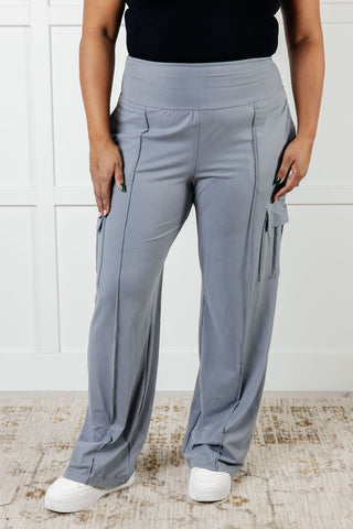 Race to Relax Cargo Pants in Rhino Grey-Pants-Ave Shops-Motis & Co Boutique, Women's Fashion Boutique in Carthage, Missouri