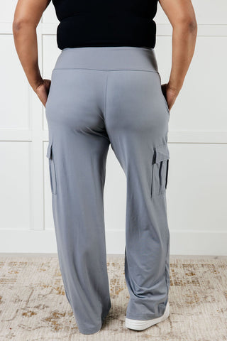 Race to Relax Cargo Pants in Rhino Grey-Pants-Ave Shops-Motis & Co Boutique, Women's Fashion Boutique in Carthage, Missouri