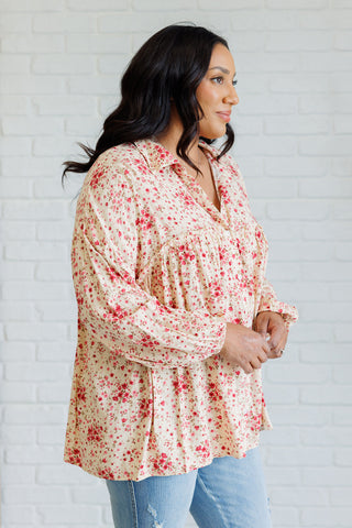 Reap What You Sow Button Down-Blouses-Ave Shops-Motis & Co Boutique, Women's Fashion Boutique in Carthage, Missouri