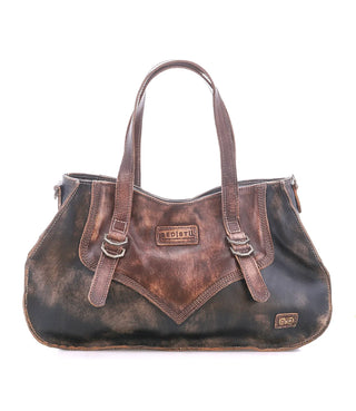 Redrock Black Hand Washed Leather Handbag by Bed|Stu-Handbags-Bedstu-Motis & Co Boutique, Women's Fashion Boutique in Carthage, Missouri