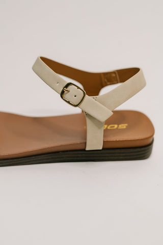 Riddle Ankle Strap Sandal in Beige-Sandals-Ave Shops-Motis & Co Boutique, Women's Fashion Boutique in Carthage, Missouri
