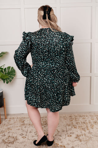 Right As Rain Ruffle Detail Dress-Dresses-Ave Shops-Motis & Co Boutique, Women's Fashion Boutique in Carthage, Missouri