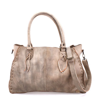 Rockaway Leather Handbag Bed|Stu - Taupe Driftwood-Handbags-Bedstu-Motis & Co Boutique, Women's Fashion Boutique in Carthage, Missouri