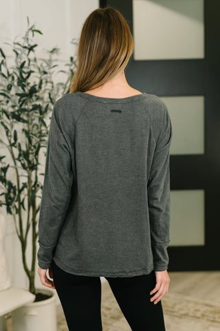 Rooftop View Raglan Sleeve Henley Top-T-shirt-Ave Shops-Motis & Co Boutique, Women's Fashion Boutique in Carthage, Missouri