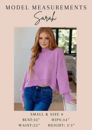 Beyond the Basics Pullover in Violet-Pullovers-Ave Shops-Motis & Co Boutique, Women's Fashion Boutique in Carthage, Missouri