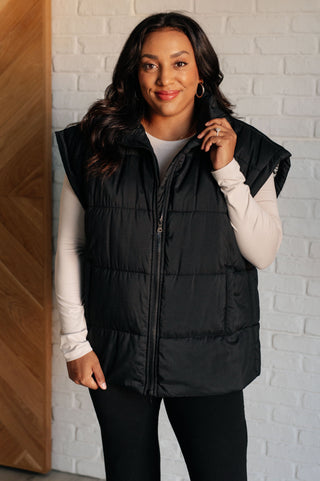 Stadium Seating Puffer Vest-Coats & Jackets-Ave Shops-Motis & Co Boutique, Women's Fashion Boutique in Carthage, Missouri