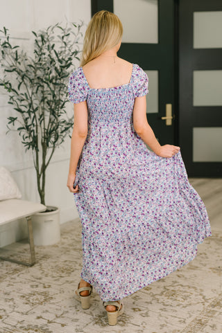 Sugar Talking Tiered Dress in Floral Print-Dresses-Ave Shops-Motis & Co Boutique, Women's Fashion Boutique in Carthage, Missouri