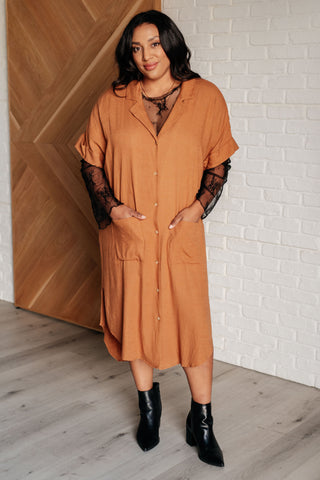 Sure to Be Great Shirt Dress-Dresses-Ave Shops-Motis & Co Boutique, Women's Fashion Boutique in Carthage, Missouri