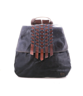 Teji Black Teak Leather Backpack Bag -Bed|stu-Handbags-Bedstu-Motis & Co Boutique, Women's Fashion Boutique in Carthage, Missouri