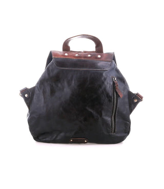 Teji Black Teak Leather Backpack Bag -Bed|stu-Handbags-Bedstu-Motis & Co Boutique, Women's Fashion Boutique in Carthage, Missouri