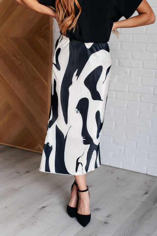 Thoroughly Modern Plisse Midi Skirt-Skirts-Ave Shops-Motis & Co Boutique, Women's Fashion Boutique in Carthage, Missouri