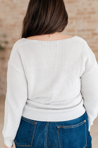 Told You So Ribbed Knit V Neck Sweater-Tops-Ave Shops-Motis & Co Boutique, Women's Fashion Boutique in Carthage, Missouri