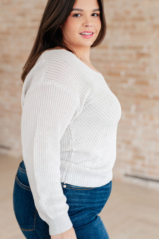 Told You So Ribbed Knit V Neck Sweater-Tops-Ave Shops-Motis & Co Boutique, Women's Fashion Boutique in Carthage, Missouri