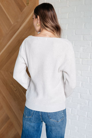 Told You So Ribbed Knit V Neck Sweater-Tops-Ave Shops-Motis & Co Boutique, Women's Fashion Boutique in Carthage, Missouri