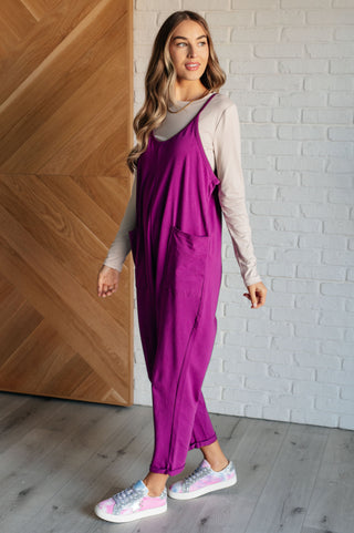 Totally Me Spaghetti Strap Jumpsuit in Light Plum-Jumpsuits & Rompers-Ave Shops-Motis & Co Boutique, Women's Fashion Boutique in Carthage, Missouri