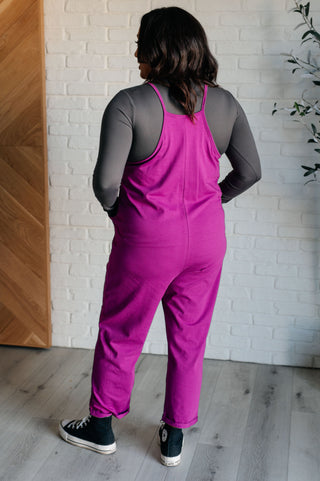 Totally Me Spaghetti Strap Jumpsuit in Light Plum-Jumpsuits & Rompers-Ave Shops-Motis & Co Boutique, Women's Fashion Boutique in Carthage, Missouri