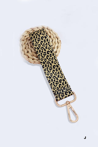 Jacquard Weave Wristlet Keychains-keychains-Zenana-Motis & Co Boutique, Women's Fashion Boutique in Carthage, Missouri