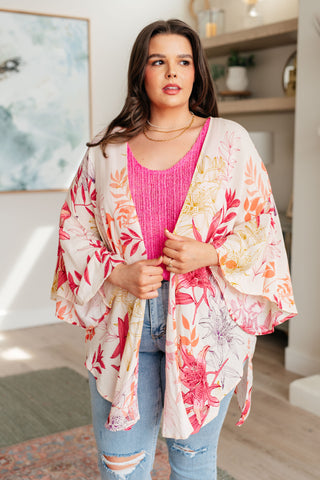 Vacay Season Bell Sleeve Kimono-Kimonos-Ave shops-Motis & Co Boutique, Women's Fashion Boutique in Carthage, Missouri