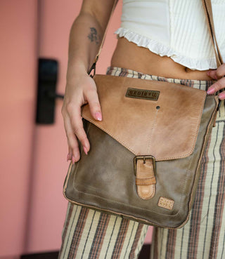 Venice Beach Taupe Oats Leather Bag by Bed|Stu-Handbags-Bedstu-Motis & Co Boutique, Women's Fashion Boutique in Carthage, Missouri