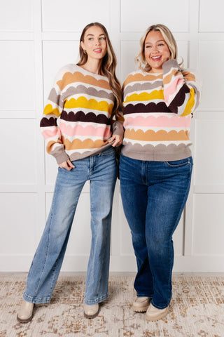 Wave After Wave Striped Sweater-Sweaters-Ave Shops-Motis & Co Boutique, Women's Fashion Boutique in Carthage, Missouri