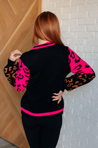 Wild About You Animal Print Sweater-Tops-Ave Shops-Motis & Co Boutique, Women's Fashion Boutique in Carthage, Missouri