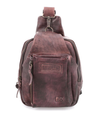 bed stu leather backpack Beau Brown Leather Sling Backpack by Bed|Stu