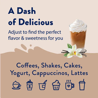 Vanilla Sugar Free Skinny Syrup-Drinks-Jordan's-Motis & Co Boutique, Women's Fashion Boutique in Carthage, Missouri