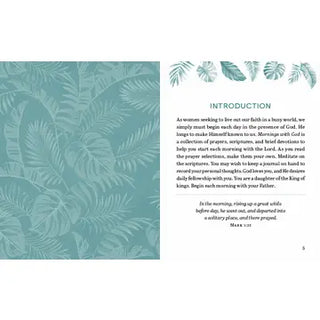 Mornings with God Devotional Large Print-Devotionals-Barbour-Motis & Co Boutique, Women's Fashion Boutique in Carthage, Missouri