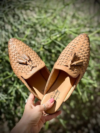 Taylee Woven Mule Slide by Agave Sky