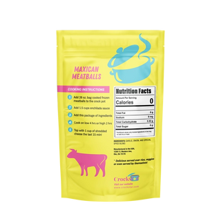 Mexican Meatballs - Crockstar Dinner-Meals-Crockstar-Motis & Co Boutique, Women's Fashion Boutique in Carthage, Missouri