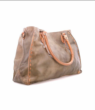 Rockaway Leather Handbag Bed|Stu - Taupe Oats-Handbags-Bedstu-Motis & Co Boutique, Women's Fashion Boutique in Carthage, Missouri