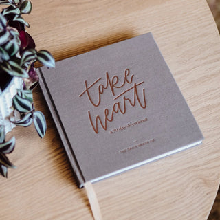 Take Heart | A 90-Day Devotional-Devotionals-The Daily Grace Co-Motis & Co Boutique, Women's Fashion Boutique in Carthage, Missouri