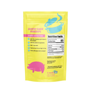 Country Ranch Porkchops - Crockstar Dinner-Meals-Crockstar-Motis & Co Boutique, Women's Fashion Boutique in Carthage, Missouri