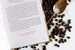 Coffee and Jesus Devotional for Women-Books-Barbour-Motis & Co Boutique, Women's Fashion Boutique in Carthage, Missouri