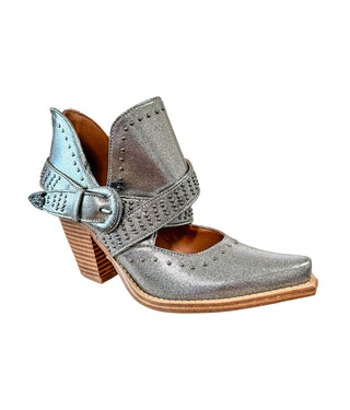 Fiona Ankle Boot in Silver-Shoes-Ave Shops-Motis & Co Boutique, Women's Fashion Boutique in Carthage, Missouri