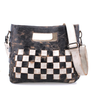 Orchid Woven Leather Black Lux Nectar Crossbody Bag - Bed|Stu-Handbags-Bedstu-Motis & Co Boutique, Women's Fashion Boutique in Carthage, Missouri