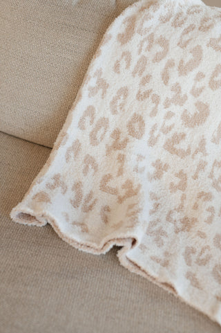 Ari Blanket Single Cuddle Size in Neutral Animal-Blankets-Ave-Motis & Co Boutique, Women's Fashion Boutique in Carthage, Missouri