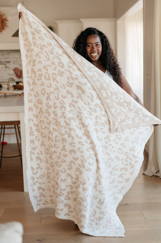 Ari Blanket Single Cuddle Size in Neutral Animal-Blankets-Ave-Motis & Co Boutique, Women's Fashion Boutique in Carthage, Missouri