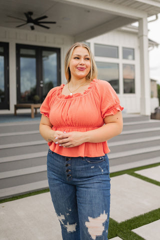 Don't Be Shy Off the Shoulder Blouse-Short Sleeves-Ave-Motis & Co Boutique, Women's Fashion Boutique in Carthage, Missouri