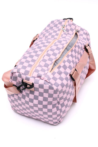 Elevate Travel Duffel in Pink-Handbags-Ave-Motis & Co Boutique, Women's Fashion Boutique in Carthage, Missouri