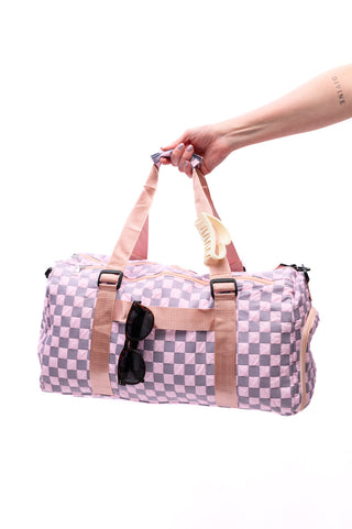 Elevate Travel Duffel in Pink-Handbags-Ave-Motis & Co Boutique, Women's Fashion Boutique in Carthage, Missouri