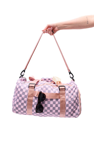 Elevate Travel Duffel in Pink-Handbags-Ave-Motis & Co Boutique, Women's Fashion Boutique in Carthage, Missouri