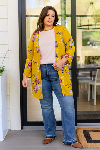 Grow As You Go Floral Cardigan-Cardigans-Ave-Motis & Co Boutique, Women's Fashion Boutique in Carthage, Missouri