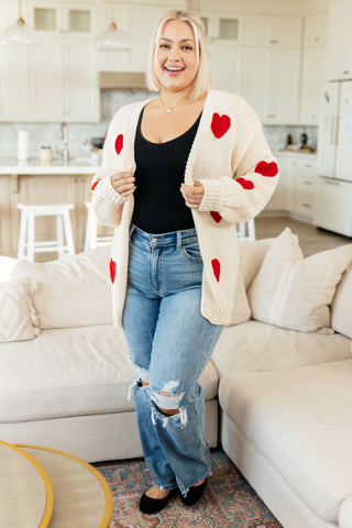 Heart Eyes Cardigan-Cardigans-Ave-Motis & Co Boutique, Women's Fashion Boutique in Carthage, Missouri