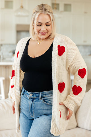 Heart Eyes Cardigan-Cardigans-Ave-Motis & Co Boutique, Women's Fashion Boutique in Carthage, Missouri